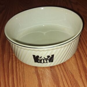 Vintage Hall's Silhouette serving dish